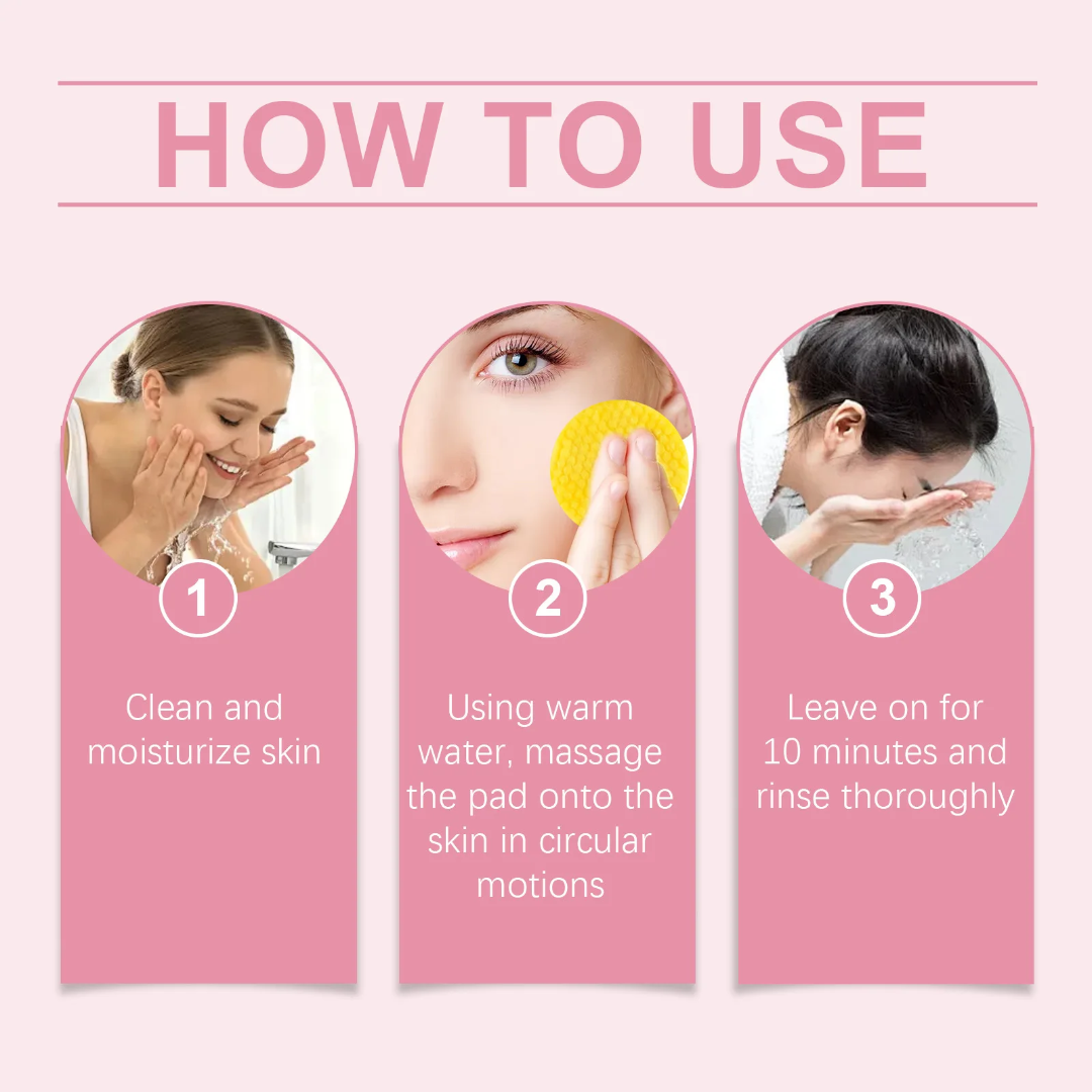 EELHOE Kojic Acid & Turmeric Cleansing pads 40pcs