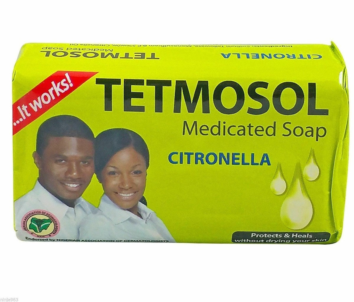 Tetmosol Medicated Soap Citronella 75 g