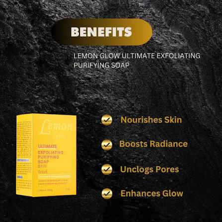 Lemon glow Ultimate Exfoliating Soap