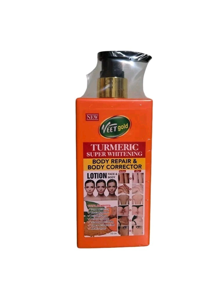 Veet Gold Tumeric Body Repair Corrector Lotion