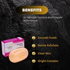 Tropical Essence Papaya Soap [2pcs