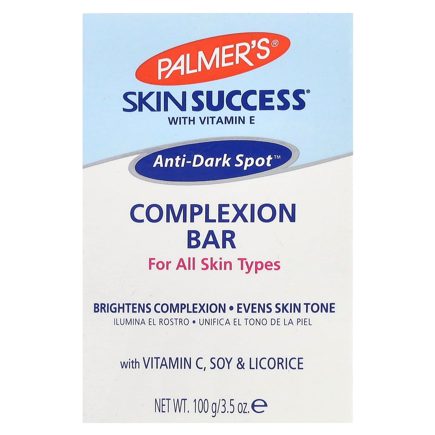 Palmer'S Skin Success® with Vitamin E, Complexion Bar Soap, 3.5 oz (100 g)
