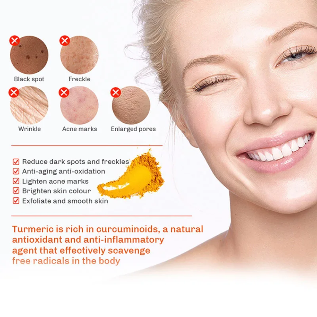 Turmeric & Honey 7 Days Extra White Face & Body Scrub 350g