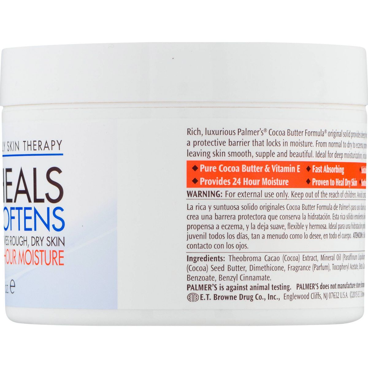 Palmer's Cocoa Butter Formula Daily Skin Therapy Solid Jar - 7.25oz