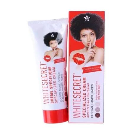 White Secret tube cream