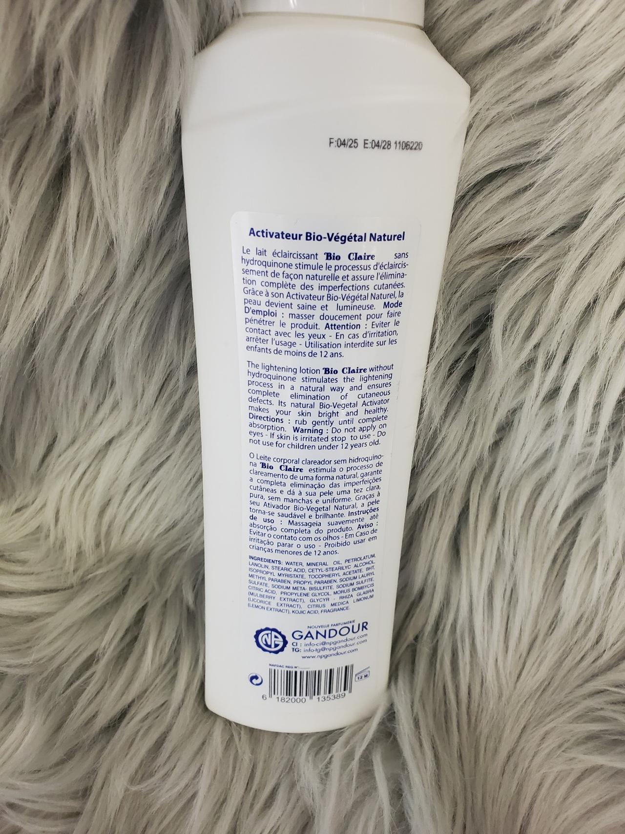 Bio Claire Body Lightening Lotion