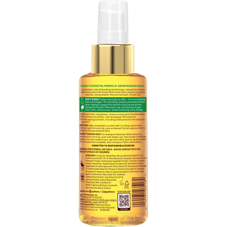 Coconut Oil Formula®
Bond Repair Complex Bonding Healing Oil