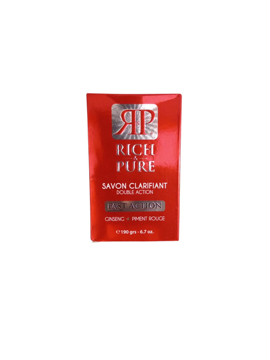 Rich & Pure Clarifying Soap With Ginseng + Red Pepper - 190g