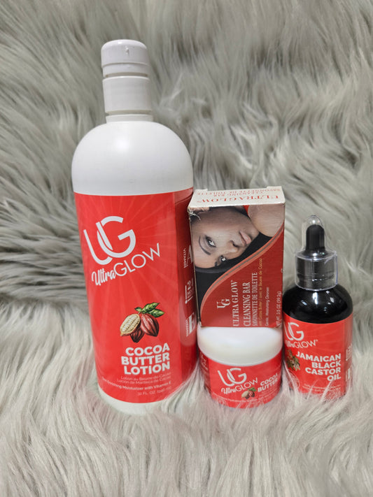 ULtra Glow COCOA BUTTER LOTION SETS [4PCS]