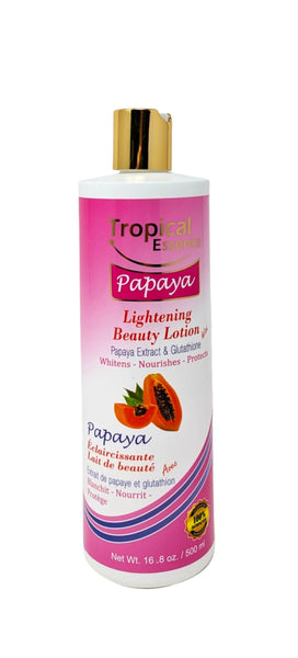 Tropical Essence papaya lotion