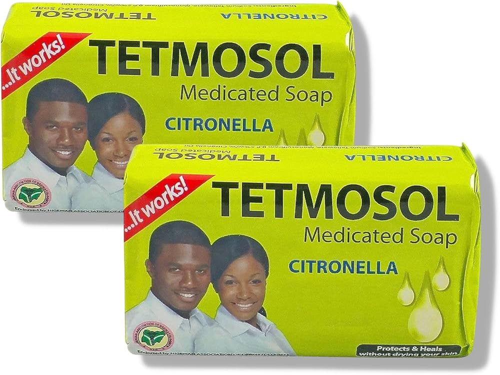 2x Tetmosol  Soap With Citronella 120g