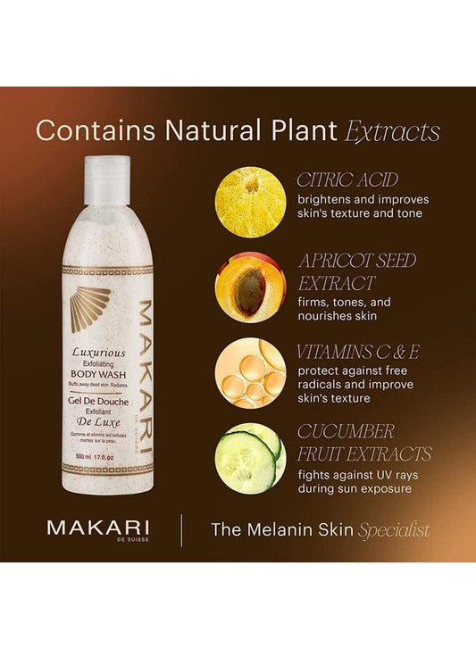 Makari Exfoliating Body Wash With Vitamin C & Aloe Vera