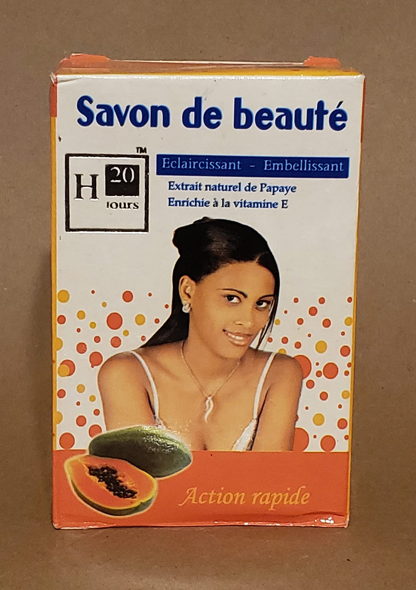 H20 Jours Natural Papaya Soap