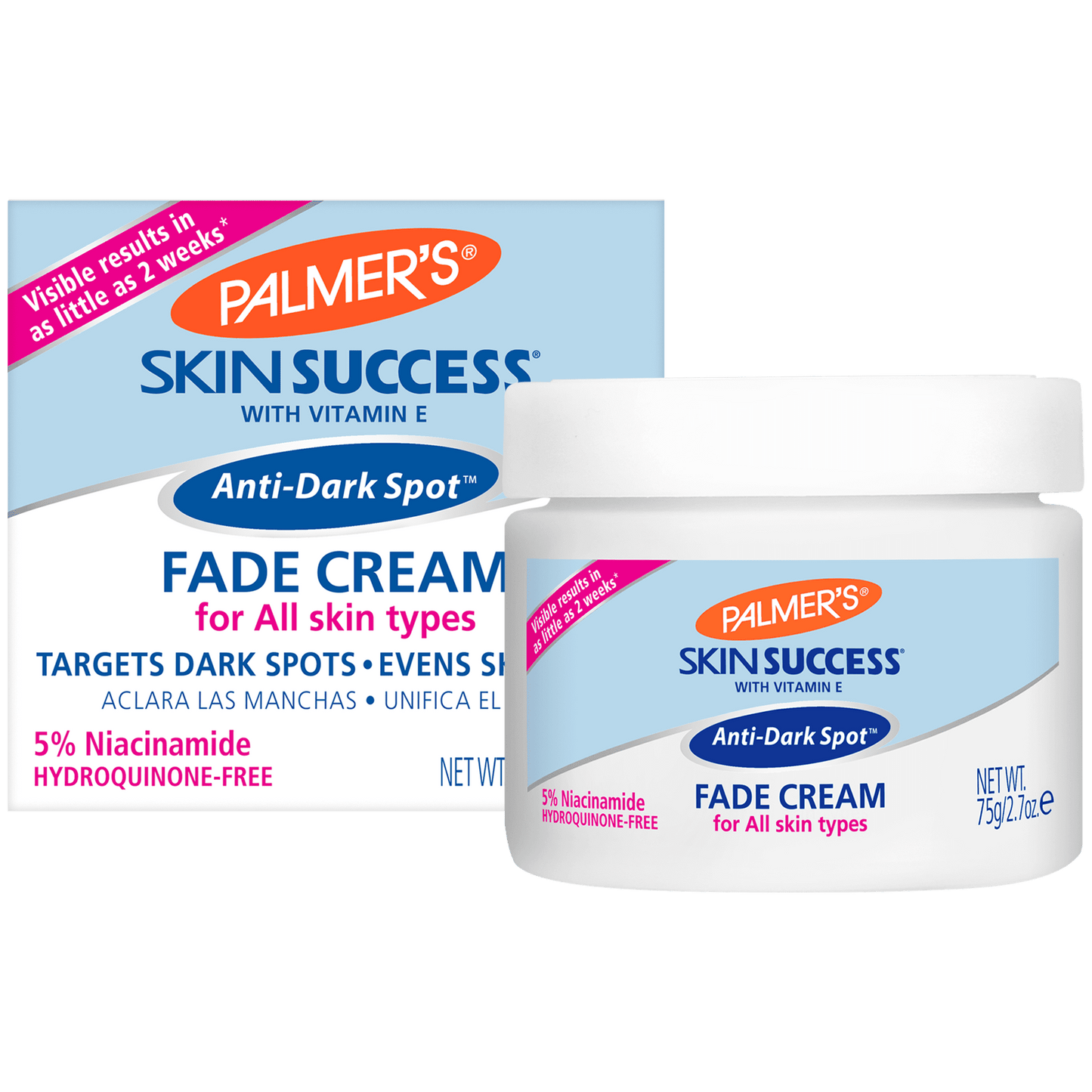 Palmer's Skin Success Anti-Dark Spot Fade Cream for All Skin Types, 2.7 oz.