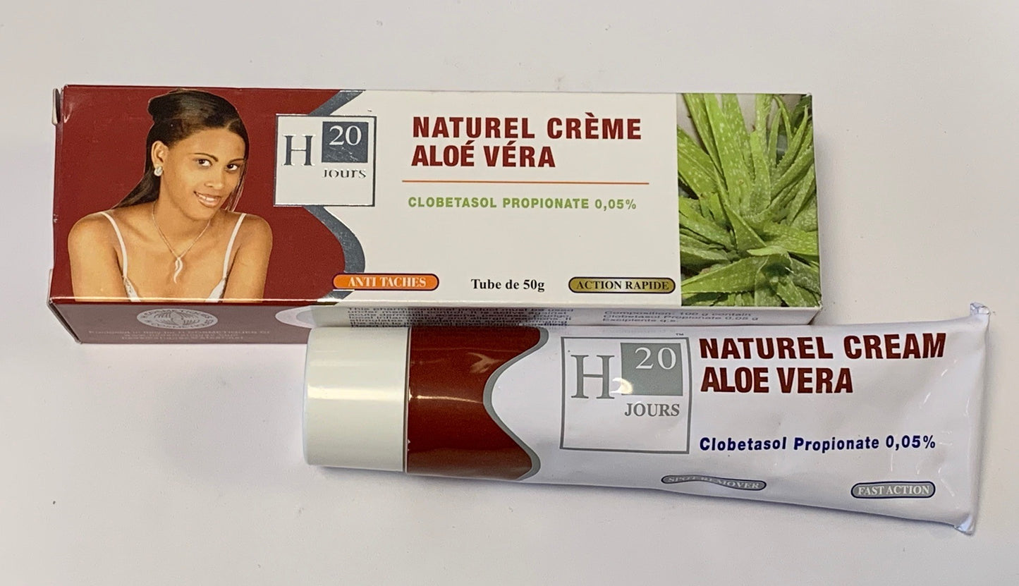 H20 Jours Naturel Cream Aloe Vera[3pcs