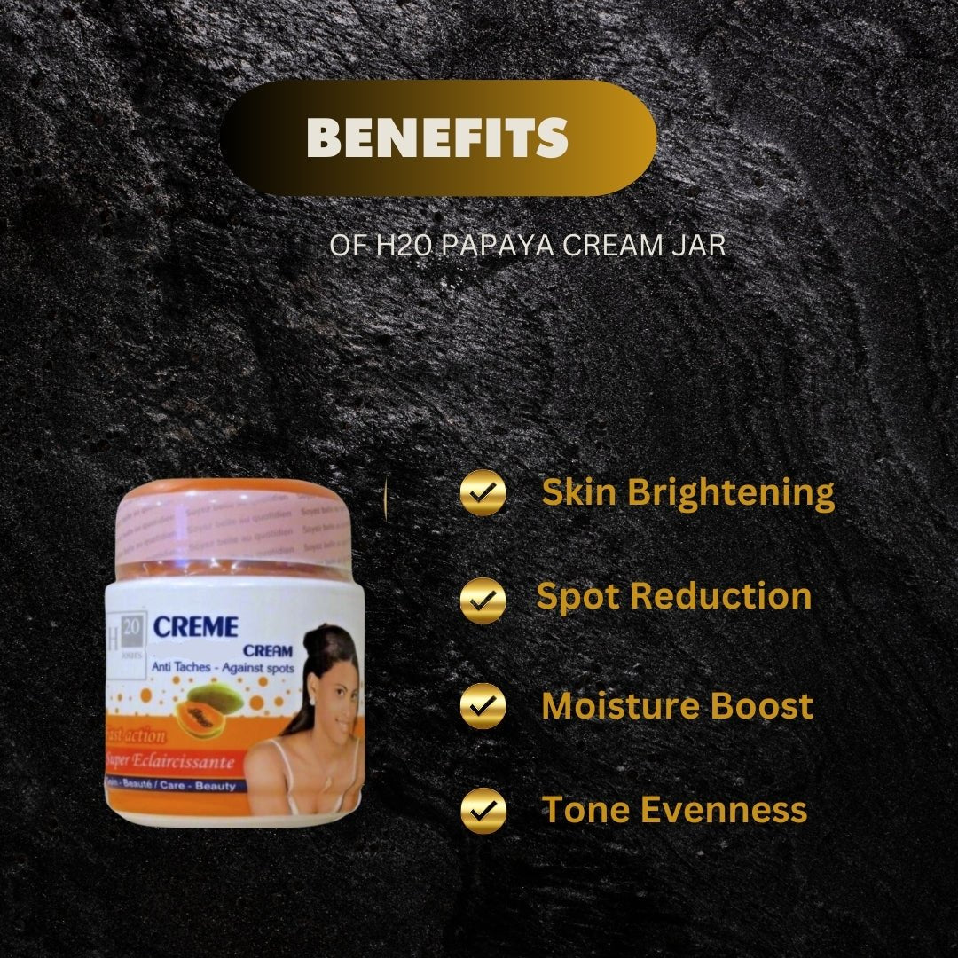 H20 Jours Natural Papaya Body Cream