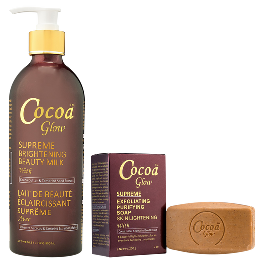 Cocoa Glow Supreme Milk plus Soap
