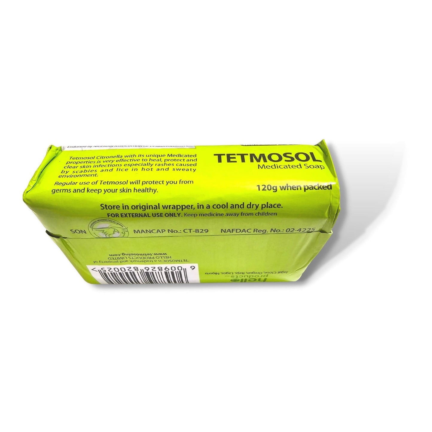 1 X Tetmosol Medicated Soap With Citronella 120g big size