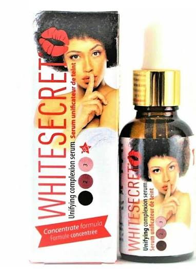 White secret body serum
