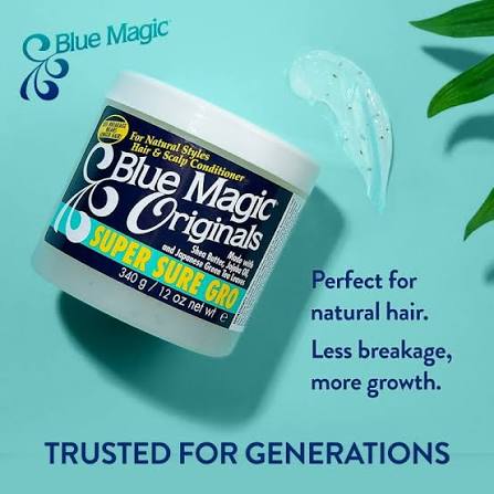 Blue Magic Original Super Sure Gro Hair & Scaple Conditioner 12oz