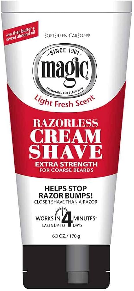 Magic Shave Cream Extra-Strength 6 oz (Pack of 2)