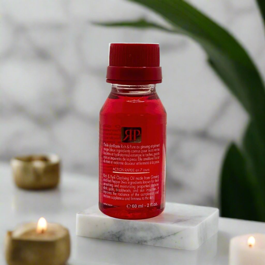 RICH & PURE Clarifying OIL Fast Action with Ginseng + Red