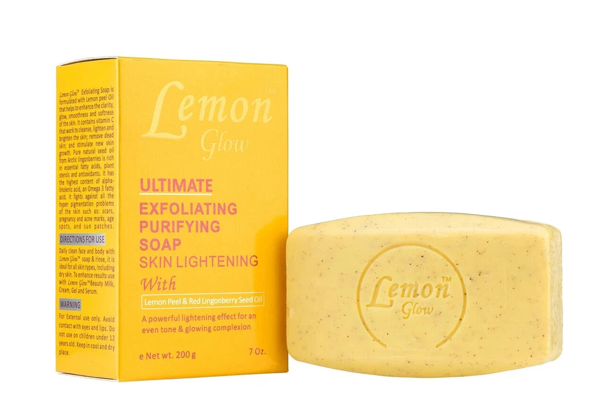 Lemon glow Ultimate Exfoliating Soap