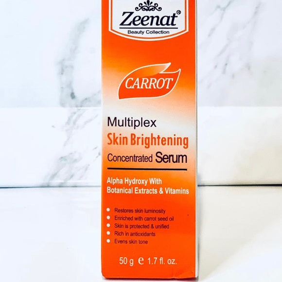 Zeenat Carrot Multiplex Skin Brightening Serum 50g
