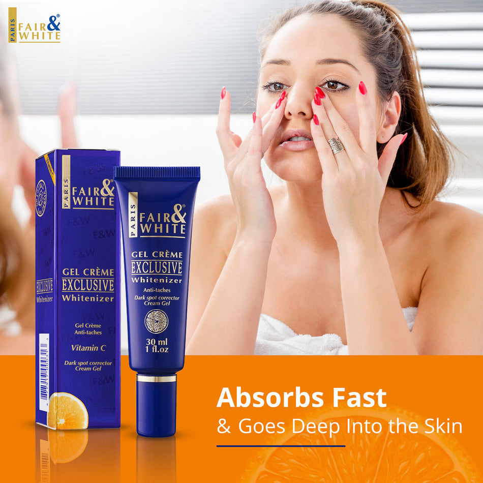 Fair & White Exclusive Whitenizer Gel Cream With Vit C 30ml