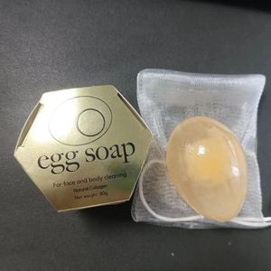 Original Collagen Whitening Egg Soap Face Wash