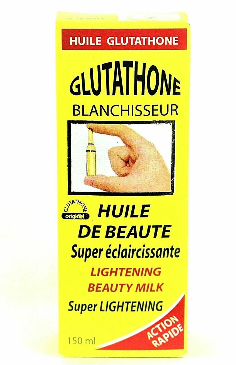 (GLUTATHIONE BLANCHISSEUR SUPER LIGHTENING oil /HUILE 150ML