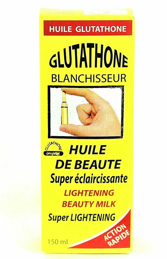 (GLUTATHIONE BLANCHISSEUR SUPER LIGHTENING oil /HUILE 150ML