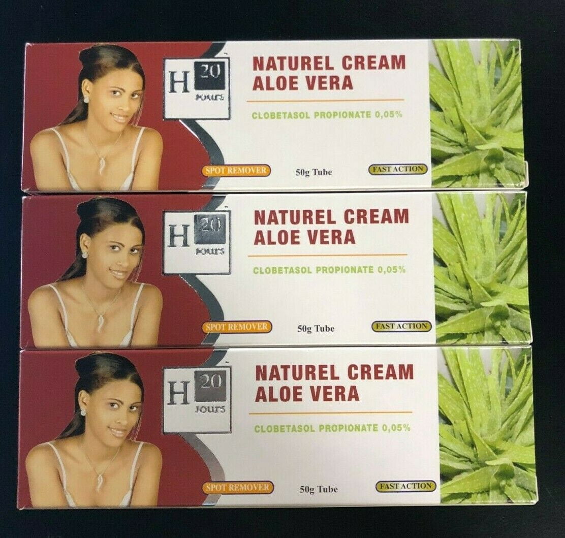 H20 Jours Naturel Cream Aloe Vera[3pcs