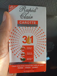 Rapid Clair 3in1 Carrot, Turmeric & Moringa Face & Body Soap