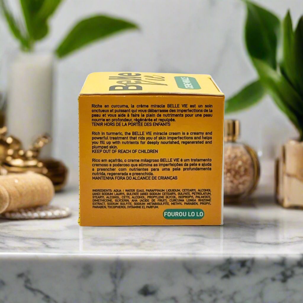 Belle Vie Curcuma Extract Miracle Cream 100g