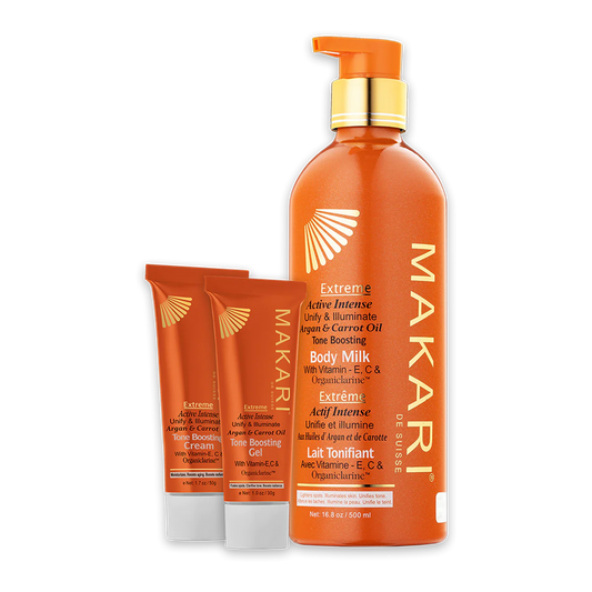 MAKARI EXTREME ARGAN & CARROT OIL LOTION SETS