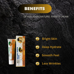 H20 Jours Natural Papaya Cream [1pcs