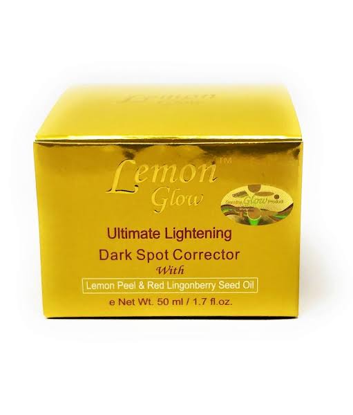 Lemon glow dark spot corrector Cream