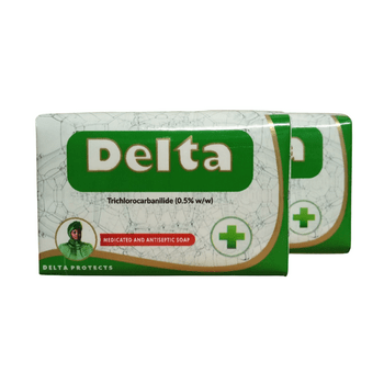 Delta Medicated And Antiseptic Soap | Pack of 2