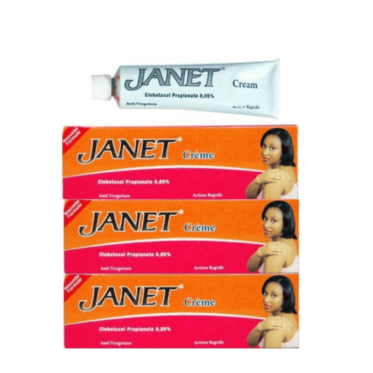 Janet Tube Cream 3pcs