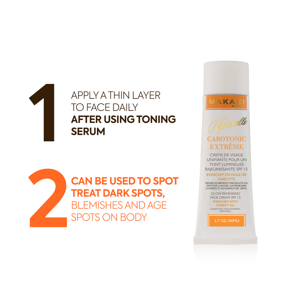 MAKARI NATURALLE CAROTONIC EXTREME GLOW RENEWING FACE CREAM