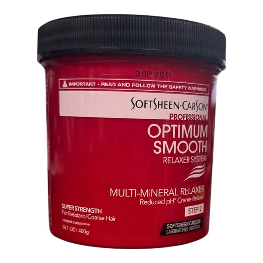 SoftSheen Carson Optimum Smooth Multi Mineral Relaxer SUPER STRENGTH Step2 400g
