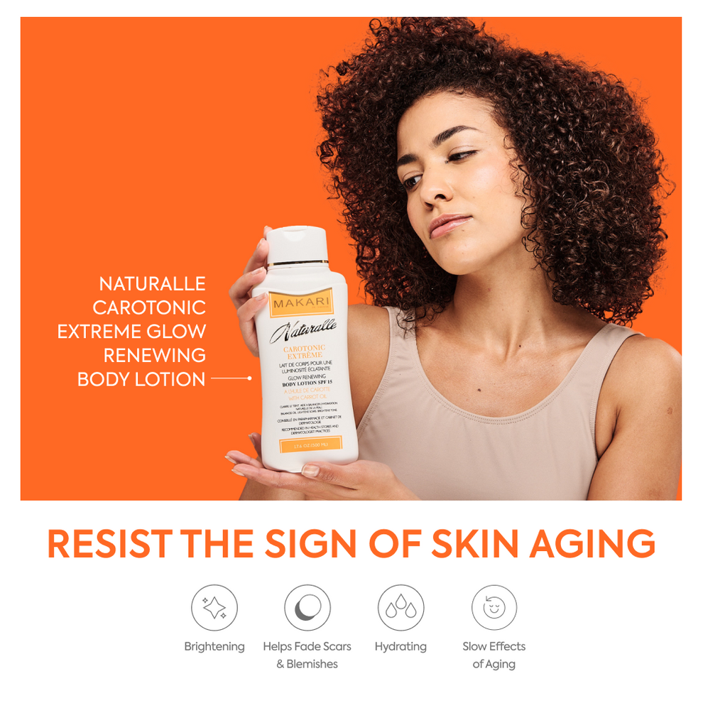 MAKARI  NATURALLE CAROTONIC EXTREME GLOW RENEWING BODY LOTION