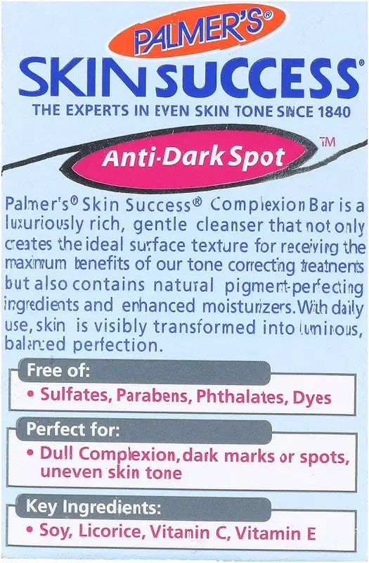 Palmer's Skin Success Eventone Soap 3.50 oz