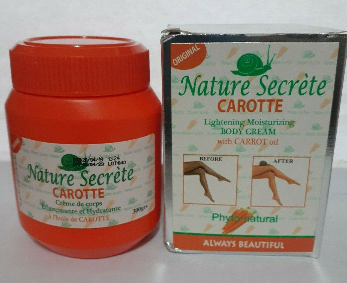 Nature Secrete carrot body cream 300g