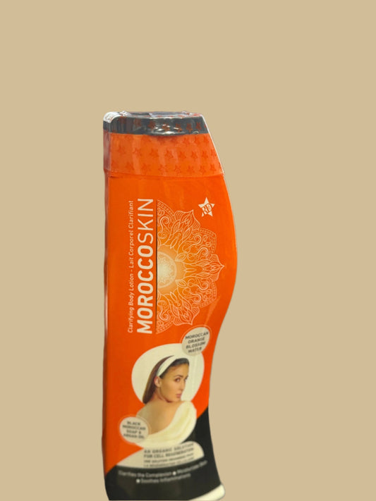MOROCCOSKIN Clarifying Body Lotion – Moroccan Orange Blossom 400ML