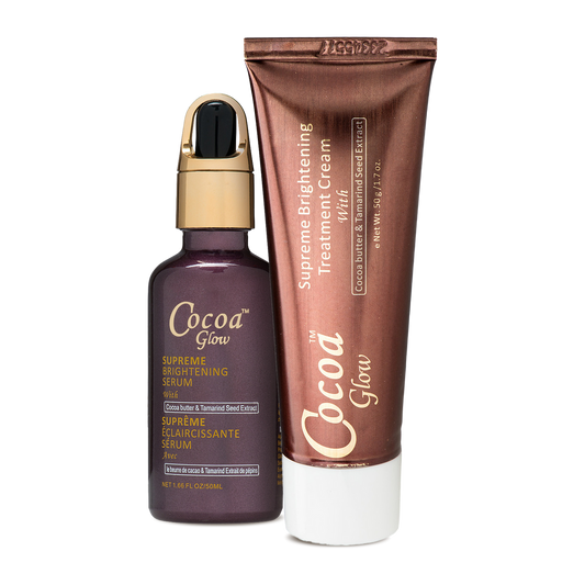 Cocoa Glow Cream & Serum Bundle