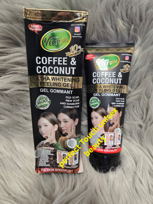Veet Gold Coffee &Coconut Peeling Gel