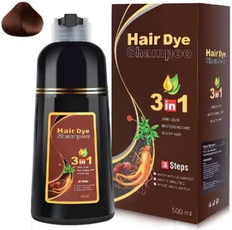 BLACK HAIR DYE SHAMPOO