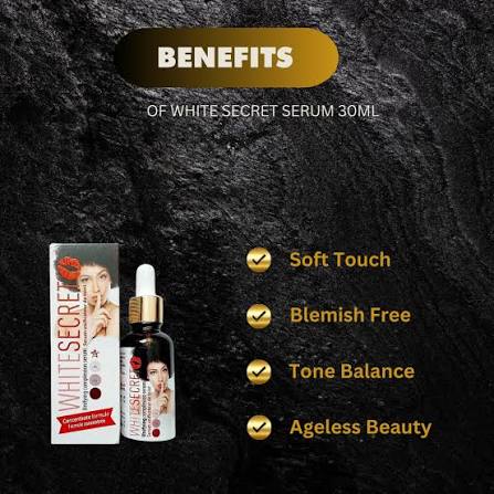 White secret body serum